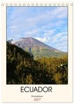 CALVENDO Wandkalender Ecuador - Terminplaner (Tischkalender 2027 DIN A5 hoch),