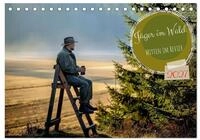 CALVENDO Wandkalender J&auml;ger im Wald (Tischkalender 2027 DIN A5 quer), CALVENDO