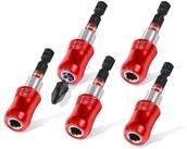 LuxusKollektion Bit-Set Bithalter magnetisch 5tlg 60mm Schnellwechsel Cr-V