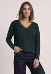 STREET ONE Langarmshirt aus softem Materialmix