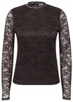 STREET ONE Spitzenshirt LTD QR lace turtle neck shirt