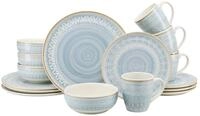 creaTable Kombiservice Congo, Geschirr-Set, 16-tlg. (16-tlg), 4 Personen,...