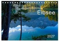 CALVENDO Wandkalender Unterwegs am Eibsee (Tischkalender 2027 DIN A5 quer),...