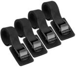 LuxusKollektion Spanngurt Spanngurte Schwarz 40cm 250kg 4 Stk (4-St)