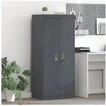 vidaXL Mehrzweckschrank Aufbewahrungsschrank mit Speicher Anthrazit 60 x 40 x...