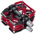 LuxusKollektion Plattformpedale Fahrradpedale MTB BMX CNC Alu CrMo 9 16 Zoll Rot