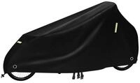 LuxusKollektion Fahrradschutzh&uuml;lle Lastenrad Abdeckung 210D 285x65x115 cm