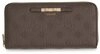 Guess Geldb&ouml;rse CARMELLA SLG LARGE ZIP AROUND, Damen Geldbeutel, Portemonnaie...