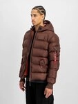 Alpha Industries Steppjacke Hooded Puffer Alpha FD Kunstfaser, regular fit
