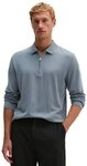 Marc O'Polo Langarm-Poloshirt aus weichem Bio-Baumwoll-Jersey