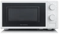 Severin Mikrowelle MW 7883, Kompakte Mikrowelle, 17L, 600W, 5 Leistungsstufen,