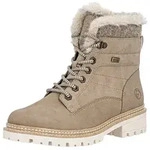 Remonte Remonte Stiefelette Lederimitat/Textil Schn&uuml;rstiefelette beige 45 EU