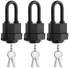 LuxusKollektion Vorh&auml;ngeschloss Vorh&auml;ngeschl&ouml;sser Set 3 gleichschliessend