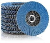 LuxusKollektion F&auml;cherschleifer F&auml;cherscheiben 8er Set &Oslash;76 mm K40/60/80/120...