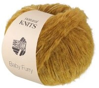 LANA GROSSA BABY FURRY Flauschiges Effektgarn aus Alpaka, Baumwolle & Merino