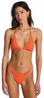 Bikini-Hose BILLABONG "Summer High Maya", Damen, Gr. L, orange (fusion orange),