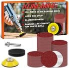 LuxusKollektion Schleifscheibe Schleifscheiben 50mm Klett K&ouml;rnung 60 100