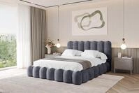 ALTDECOR Polsterbett SORA (Polsterbett mit Bettkasten und Lattenrost, Boxbett...