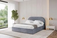 ALTDECOR Polsterbett TIVON (Polsterbett mit Bettkasten und Lattenrost, Boxbett...