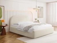 WFL GROUP Polsterbett Puro mit Bettkasten & Metall-Lattenrost &ndash; Bettgestell,...