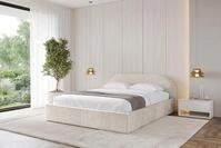 ALTDECOR Polsterbett TIVON-v1 (Polsterbett mit Bettkasten und Lattenrost,...