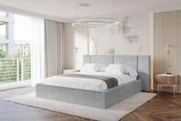 ALTDECOR Polsterbett RIVO (Polsterbett mit Bettkasten und Lattenrost, Boxbett...