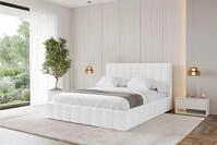 ALTDECOR Polsterbett AMEA (Polsterbett mit Bettkasten und Lattenrost, Boxbett...