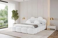ALTDECOR Polsterbett LANA (Polsterbett mit Bettkasten und Lattenrost, Boxbett...