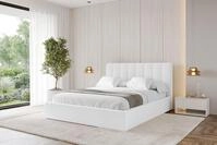 ALTDECOR Polsterbett STERA (Polsterbett mit Bettkasten und Lattenrost, Boxbett...