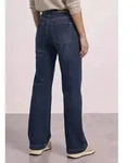 STREET ONE Loose-fit-Jeans High Waist blau 24