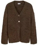 Noisy may Strickjacke NMDOLLY (1-tlg) Plain/ohne Details braun M (38)