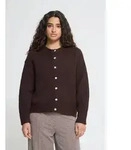 ICHI Cardigan Strick-Cardigan langarm IHBELABLUE braun L
