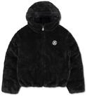 Converse Steppjacke CNVG HOODED FAUX FUR JKT mit strukturierter Steppung, aus