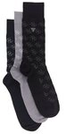Guess Socken SOCKS 3PACK (Packung, 3-Paar) mit 4G-Logojacquard