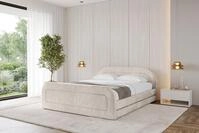 ALTDECOR Polsterbett LERIS-Z-v1 (Polsterbett mit Bettkasten und Lattenrost,...