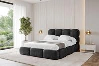 ALTDECOR Polsterbett NOMA (Polsterbett mit Bettkasten und Lattenrost, Boxbett...