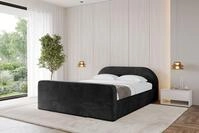 ALTDECOR Polsterbett TIVON-Z-v1 (Polsterbett mit Bettkasten und Lattenrost,...