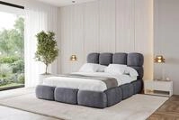 ALTDECOR Polsterbett NOMA (Polsterbett mit Bettkasten und Lattenrost, Boxbett...