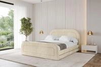 ALTDECOR Polsterbett LERIS-Z (Polsterbett mit Bettkasten und Lattenrost,...