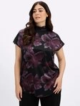 Sheego Klassische Bluse Tunika Kurzarm