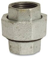 KLASEBO&reg; Gewindefitting Gewindefitting Temperguss, Verschraubung Konisch 2" IG...