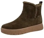 Tamaris WIDE FIT Stiefelette Removable Sock gr&uuml;n|schwarz 37 EU