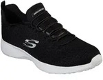 Skechers DYNAMIGHT Slip-On Sneaker Slipper, Sneaker mit Memory Foam schwarz 40...