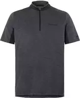 Radtrikot VAUDE "MEN'S TAMARO HZ SHIRT IV", Herren, Gr. 3XL, grau (schwarz),