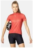 Odlo Radtrikot T-shirt s/u Collar Short Sleeve Full Zip Essentia