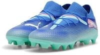 PUMA FUTURE 7 PRO FG/AG Bluemazing-PUMA White-Electric Peppermint Fu&szlig;ballschuh