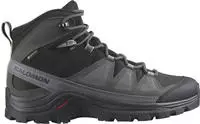 Wanderschuh SALOMON "QUEST ROVE GORE-TEX W", Damen, Gr. 42, schwarz, Leder, Textil,