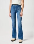 Wrangler Bootcut-Jeans Flare im Retro-Design mit ausgestelltem Bein