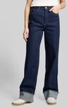 TOM TAILOR Denim Weite Jeans Jeanshosen TTLINOU WIDE High Waist Jeans mit...