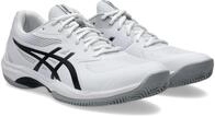 Tennisschuh ASICS "GAME FF CLAY", Herren, Gr. 47, schwarz-wei&szlig; (wei&szlig;, schwarz),